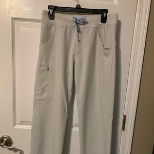 Figs Scrubs Space Grey Small Tall Kade Bottoms